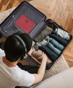 MGOB 24 Inch Luggage, Suitcases with Spinner Wheels, Checked Luggage with TSA Lock, Hard Case Luggage with Expandable, Black Lightweight Luggage - Image 6